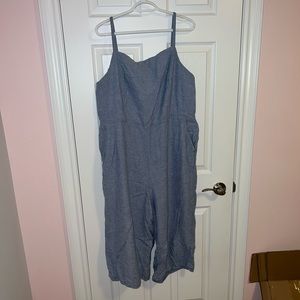 XXL - light blue denim jumpsuit - old navy